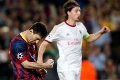 Messi sestřelil AC dvěma góly, Arsenal přetlačil Borussii