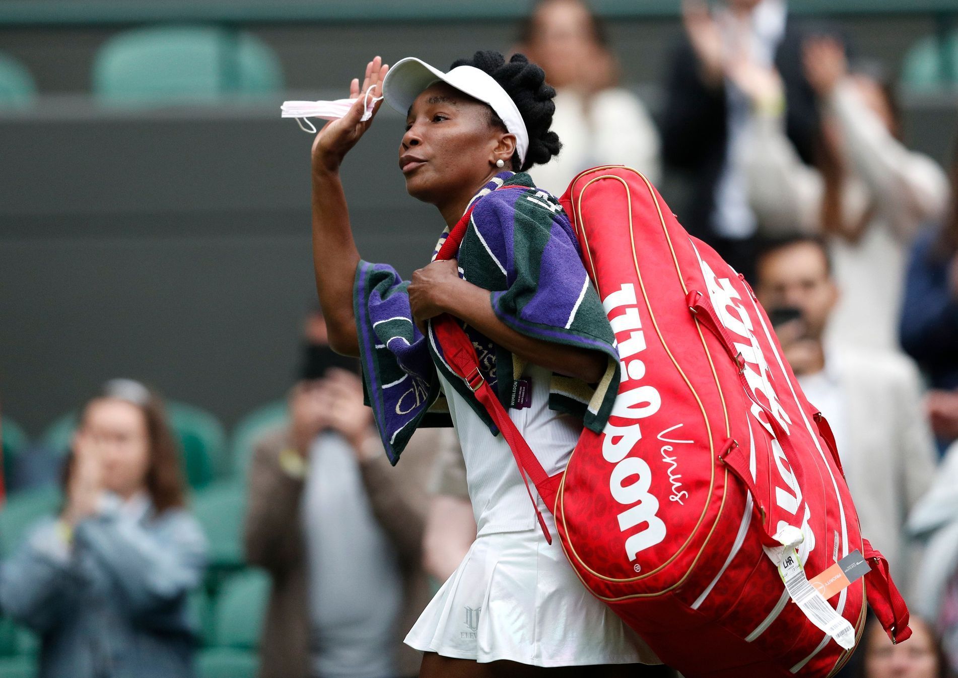 Wimbledon 2021, 2. kolo (Venus Williamsová)