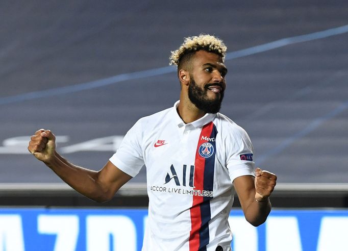 Maxim Choupo-Moting z PSG slaví gól ve čtvrtfinále LM Atalanta - Paris St. Germain