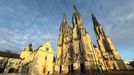 Katedrála svatého Václava v Olomouci na snímku z ledna 2025.
