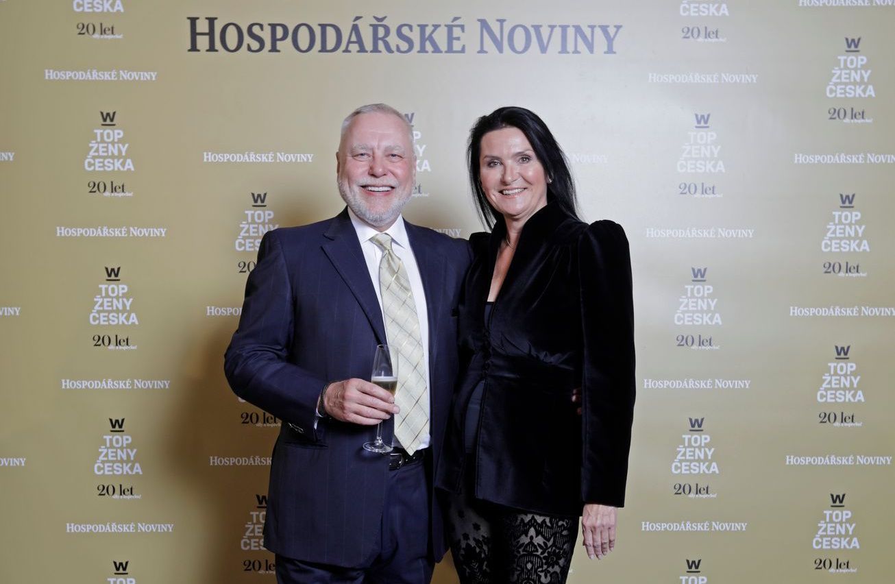 Zdeněk Bakala,. Michaela Bakala