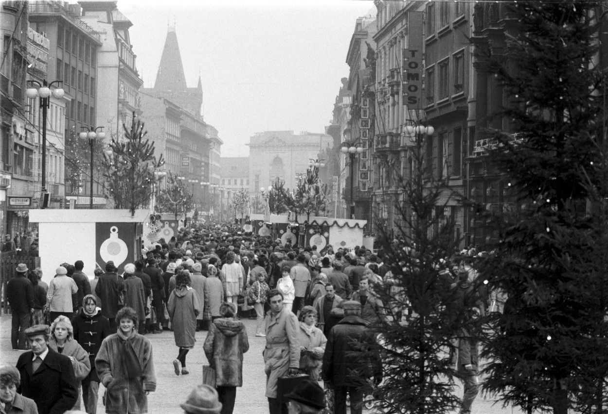 Československo, zima, sníh, historie, Domácí, vánoce