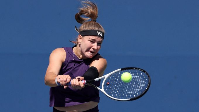 Karolína Muchová při US Open 2025