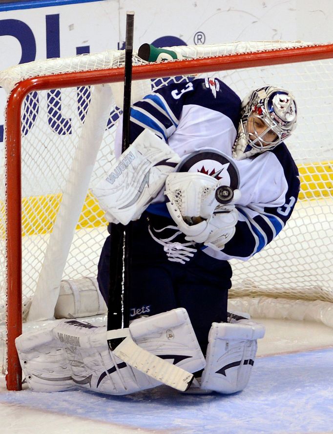 Ondřej Pavelec v NHL 2013