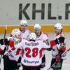 KHL, Lev Praha - Čeljabinsk: Jan Bulis, Maxim Jakucenja, Vjačeslav Bělov, Stanislav Christov