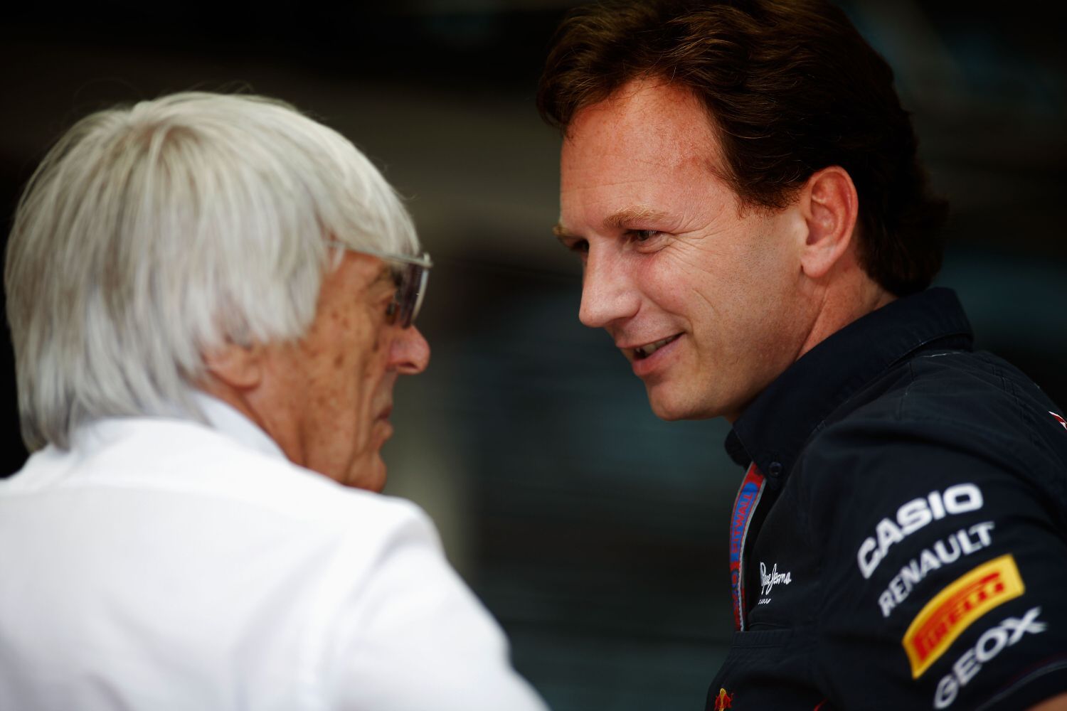 Bernie Ecclestone,  Christian Horner