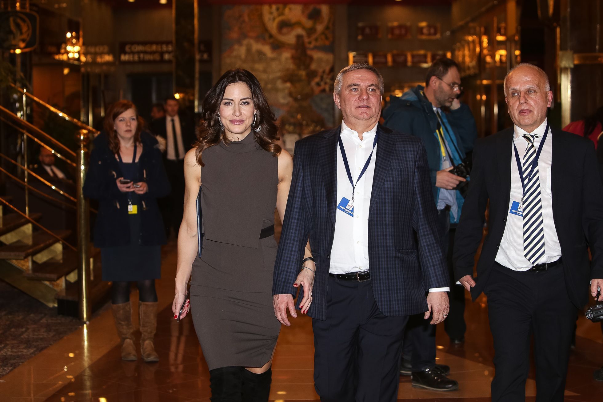Štáb Miloše Zemana - celý den