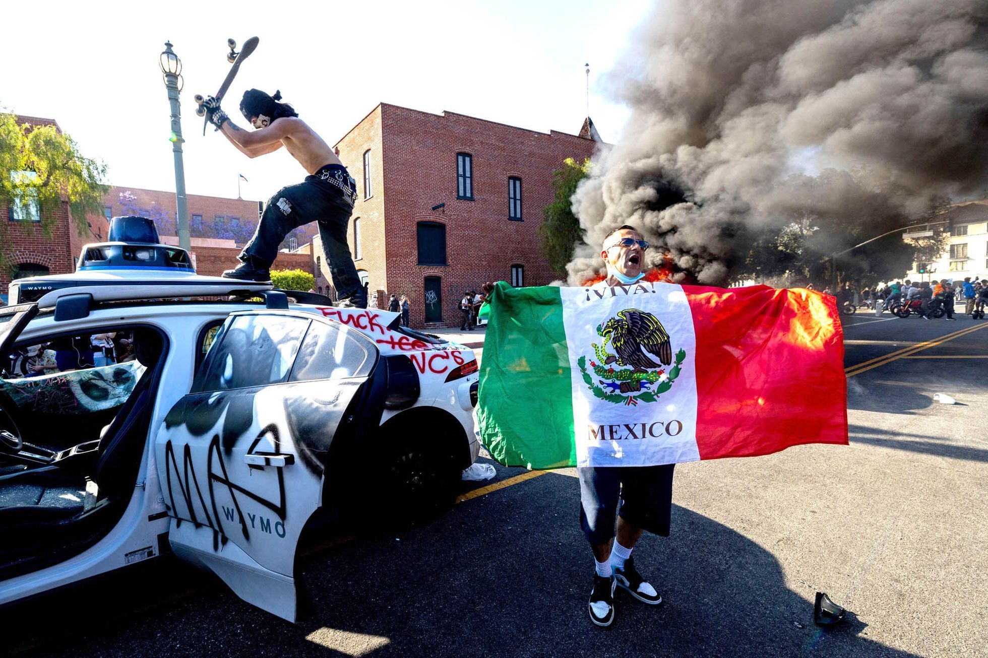 Los Angeles, USA, nepokoje 2025. migranti, protesty