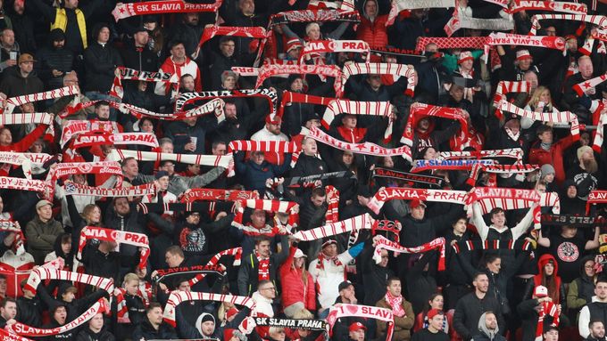 Fanoušci Slavie