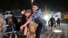 Fotografie z následků pondělního zemětřesení ve městě Antakya v provincii Hatay.