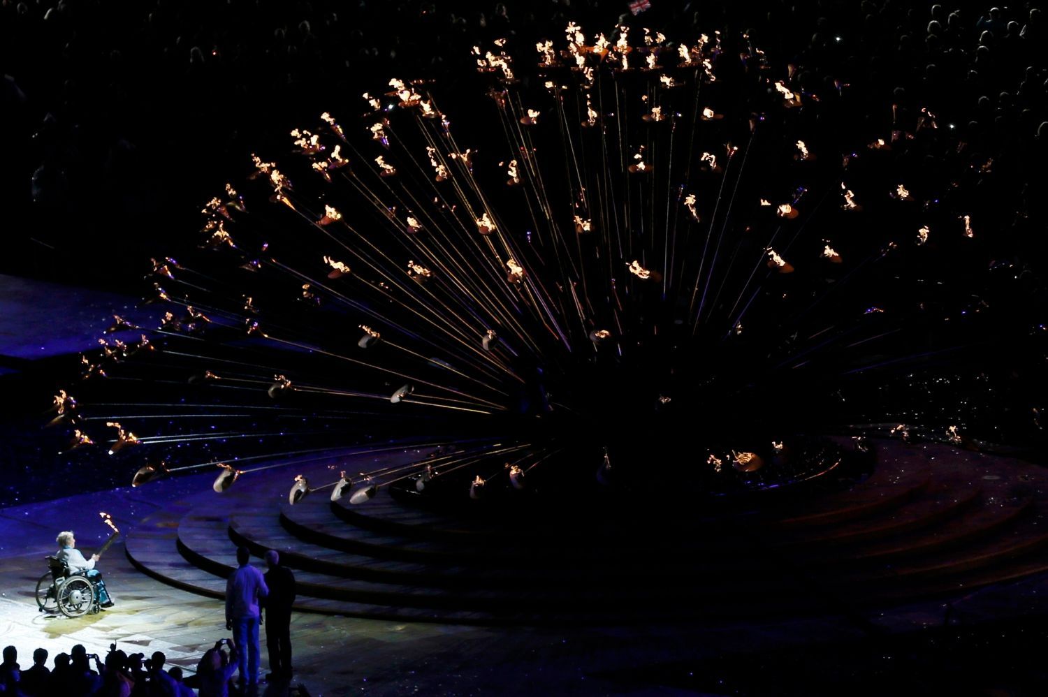 Slavnostní zahájení Paralympijských her 2012.