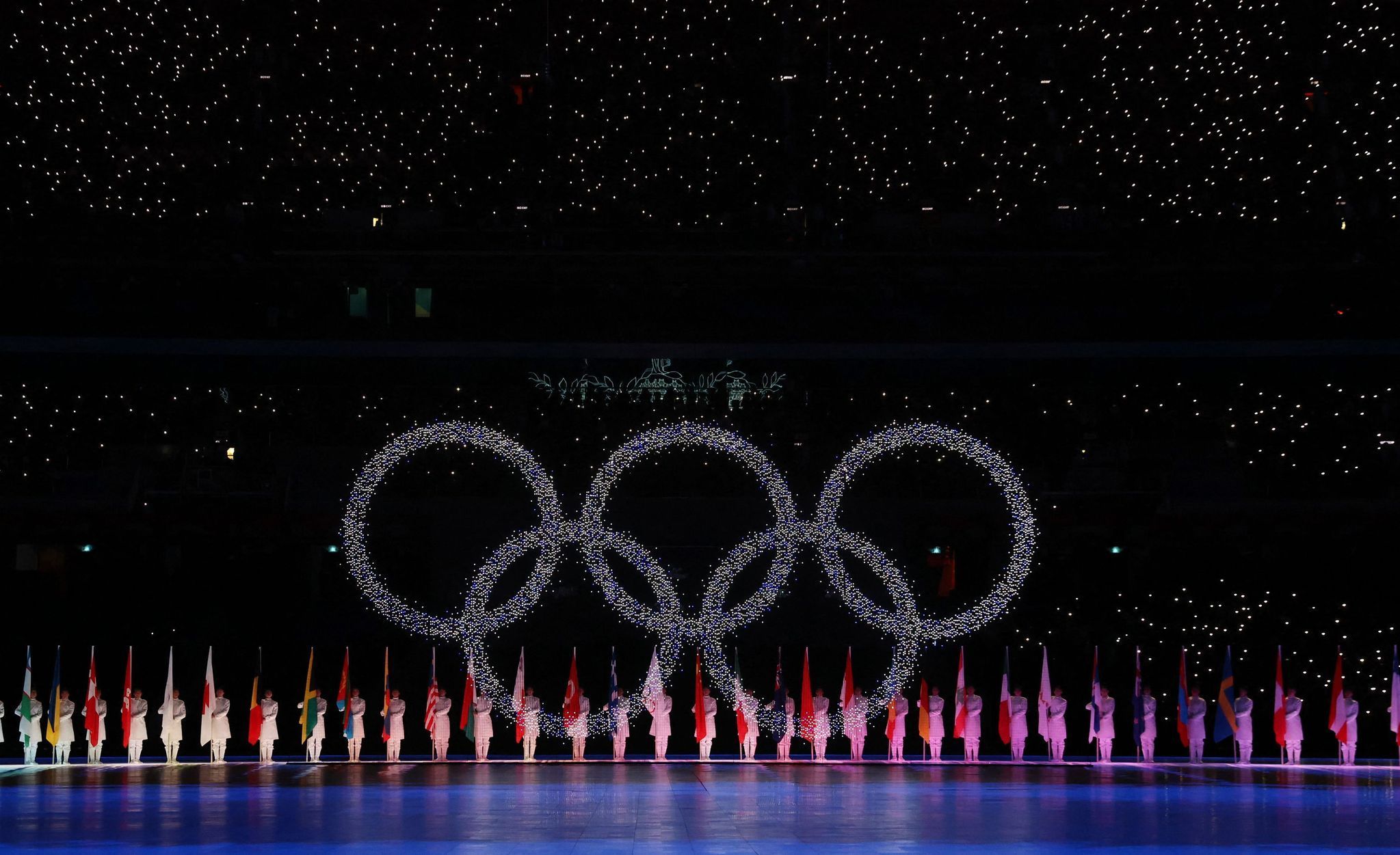 Program v rámci slavnostního zakončení ZOH 2022 v Pekingu