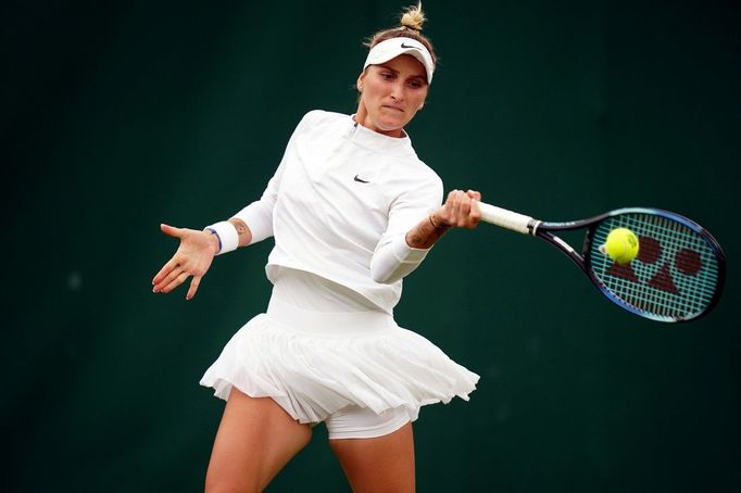 Markéta Vondroušová na Wimbledonu