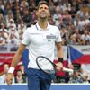 Novak Djokovič na rozlučce Radka Štěpánka