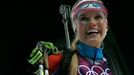 Soči 2014, biatlon hromadný start Ž: Gabriela Soukalová