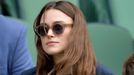 Wimbledon 2014, finále: herečka Keira Knightleyová