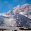 Etna, sopka, erupce, sníh, láva, Zahraničí, Itálie, Reuters
