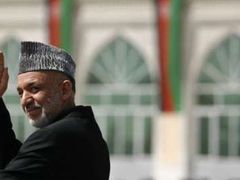 Afghánský prezident Hamíd Karzáí.