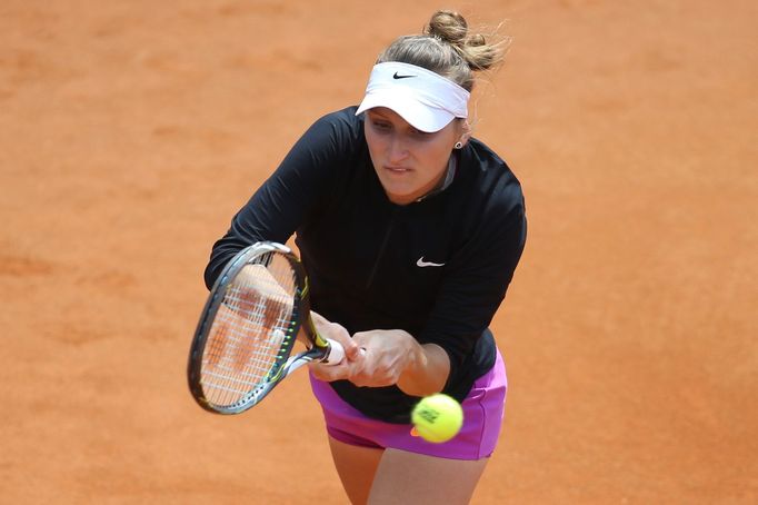 Markéta Vondroušová na J&T Banka Prague Open 2017.