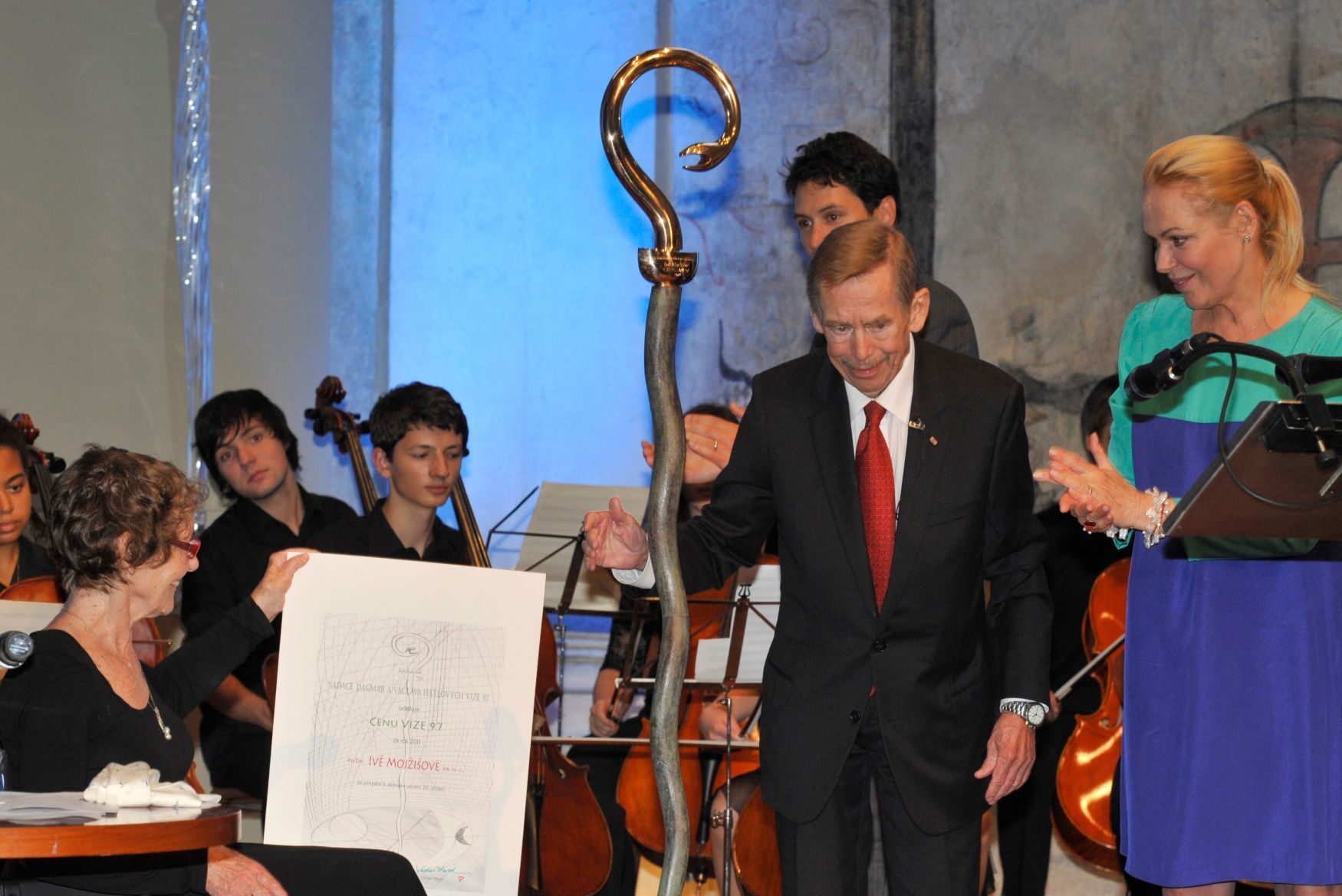 Václav Havel a Dagmar Havlová