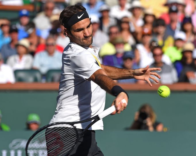 Roger Federer v Indian Wells 2018