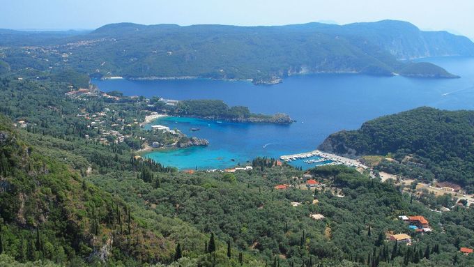 ostrov Korfu je z celého Řecka nejzelenější