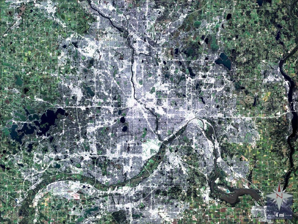 25 let pohledem satelitu Landsat 5