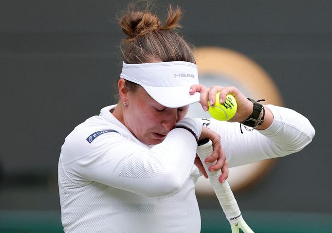 Barbora Krejčíková, Wimbledon 2025