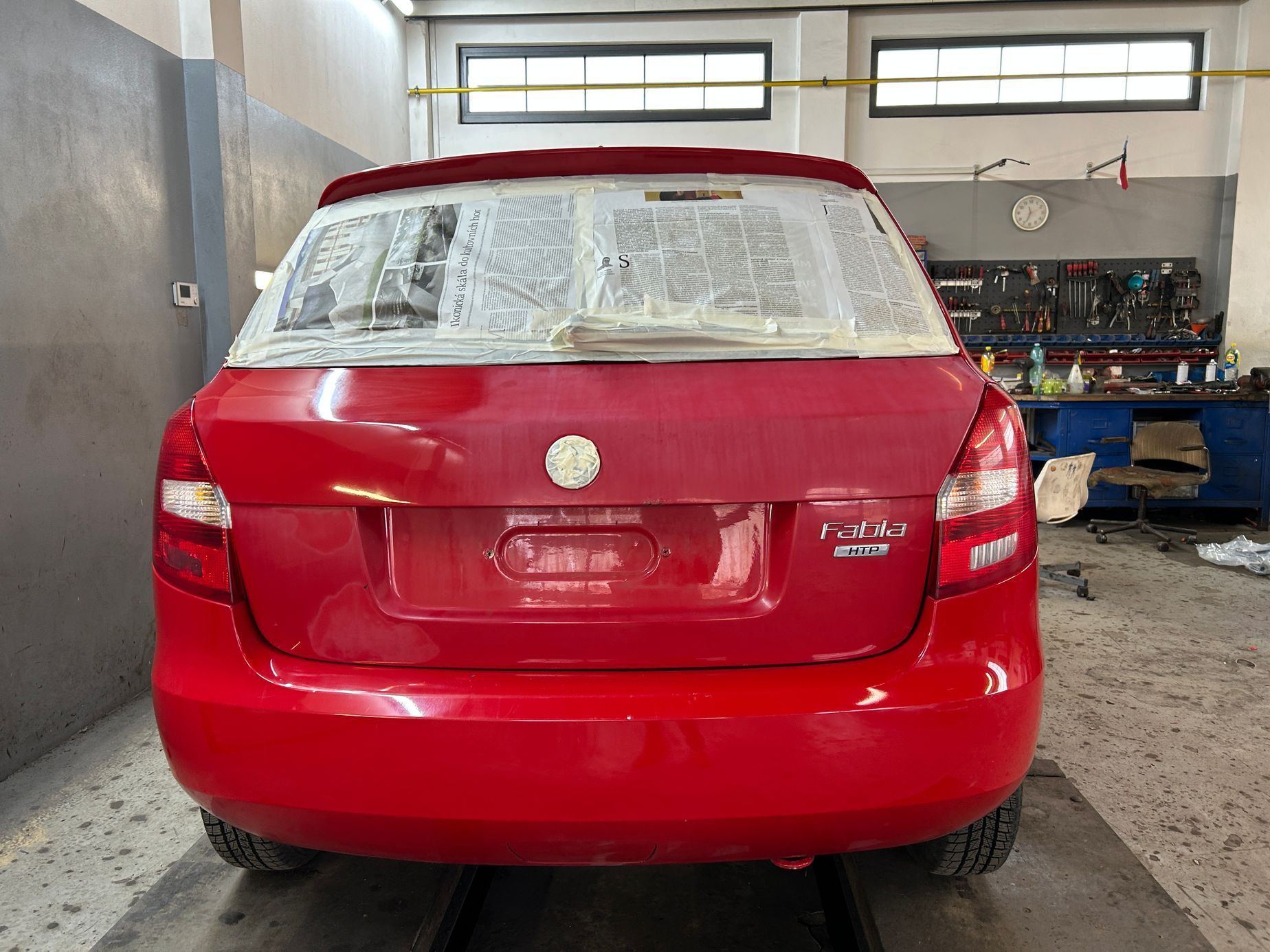 Oprava Škody Fabia II