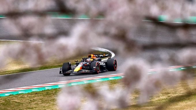 Max Verstappen, Red Bull v kvalifikaci na VC Japonska F1 2024