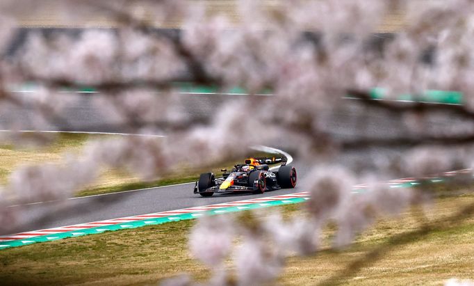 Max Verstappen, Red Bull v kvalifikaci na VC Japonska F1 2024