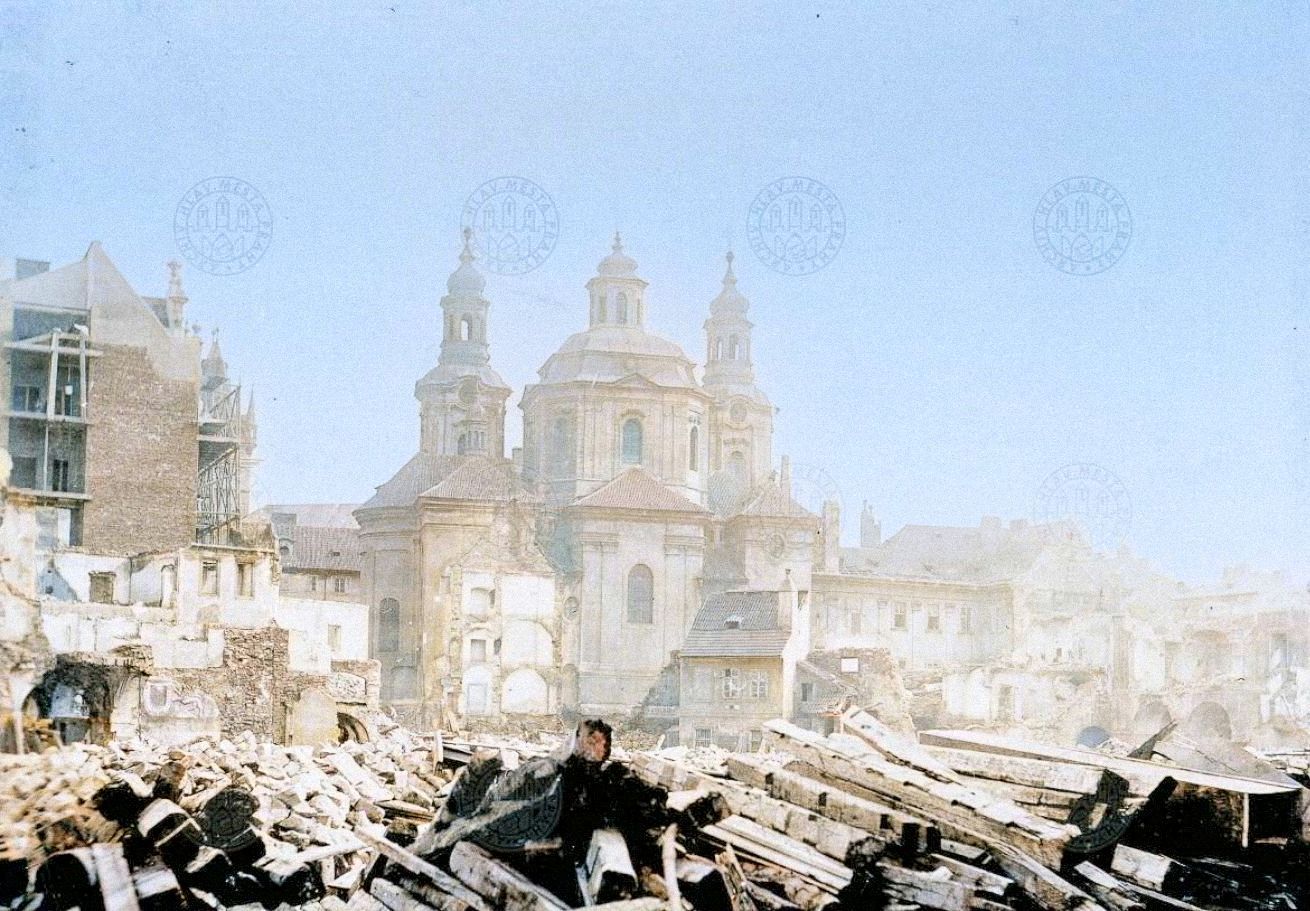 Asanace, demolice, Praha, Staré město, Nové město, Josefov, židovská čtvrť, domácí