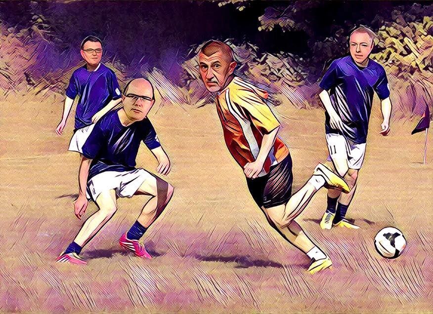 Karikatury Aleše Urbana z ČSSD