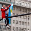 Argentinští fanoušci vítají své fotbalisty po MS 2014