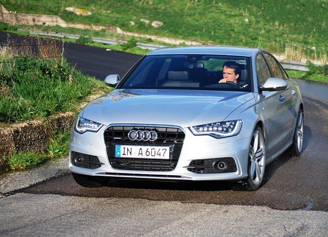 Audi A6 jízdní test Sicílie