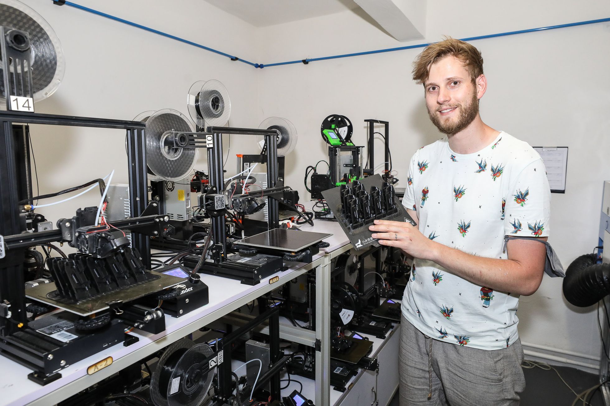 Firma 3dsimo, výroba 3D pero, 3D tisk, start-up, podnikatel David Paškevič, Noyce Joyce, MultiLab, Boffin Magnetics