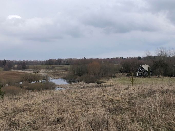 Krajina v suvalském koridoru.