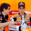 Testy MotoGP: Andrea Dovizioso s mechanikem
