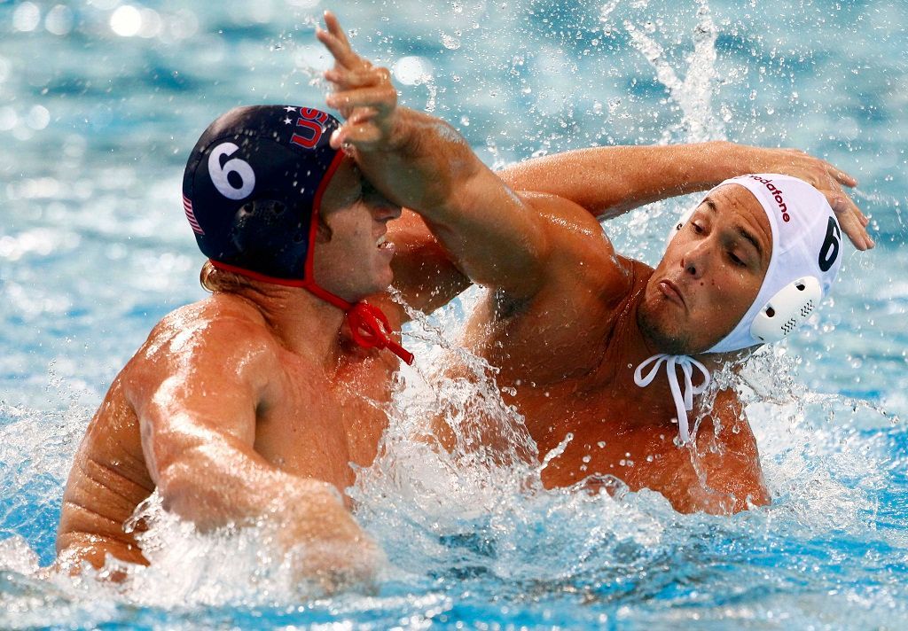 MS plavání - vodní pólo muži (Maďarsko - USA)