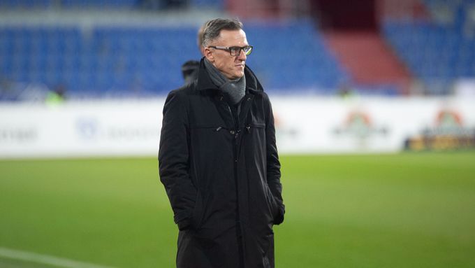 Fortuna:Liga 2019/20, Ostrava - Jablonec: Trenér Baníku Luboš Kozel.