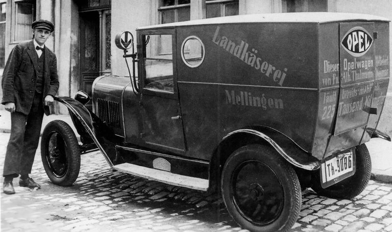 Opel - historická fotografie