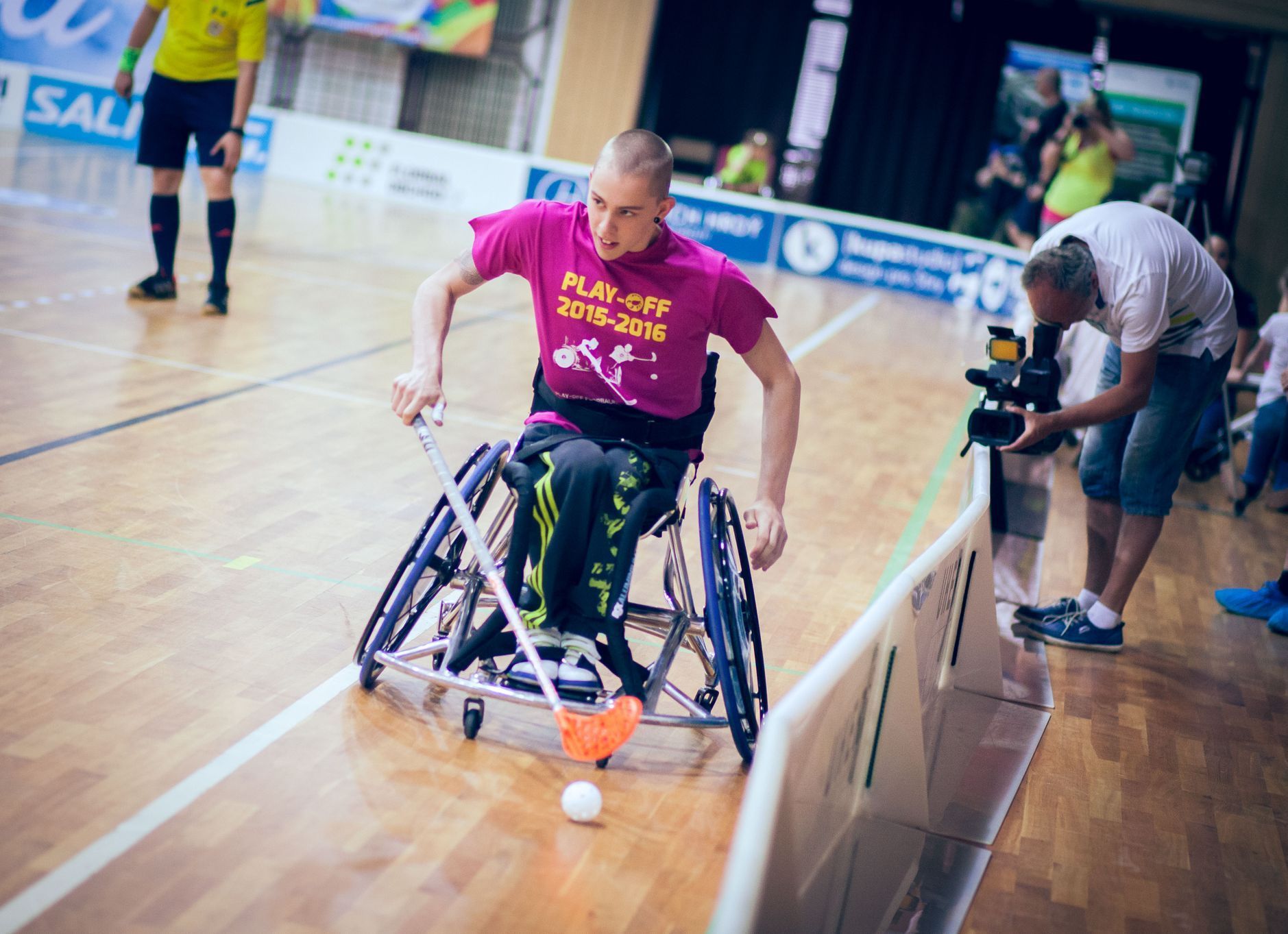 Ivan Nestával si nyní plní sen - hraje florbal za reprezentaci vozíčkářů a chtěl by na paralympiádu
