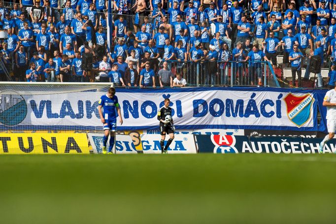 FNL, Olomouc-Bnaík: fanoušci Baníku