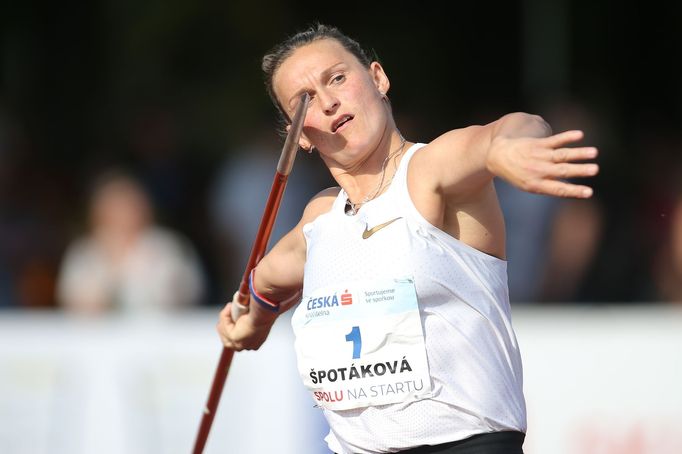 Atletický mítink v Kladně: Barbora Špotáková