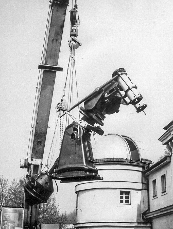 Archivní fotografie z historie Štefánikovy hvězdárny