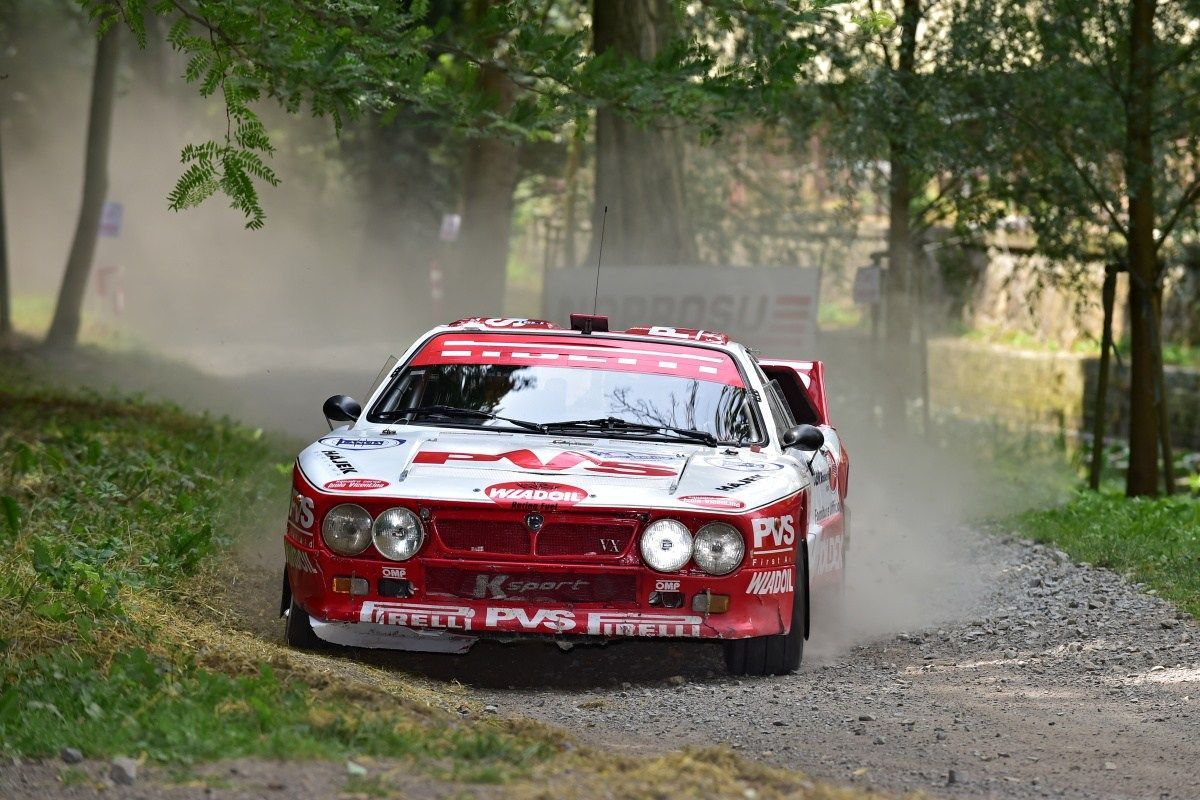 Rallye Bohemia 2015: Massimo "Pedro" Pedretti - Emanuele Baldaccini, Lancia 037 Rally