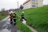 Zásah hasičů na Vsetínsku.