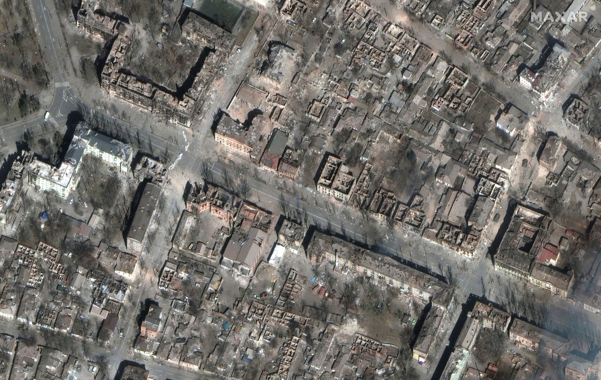 Mariupol, Ukrajina, válka, Rusko, bombardování