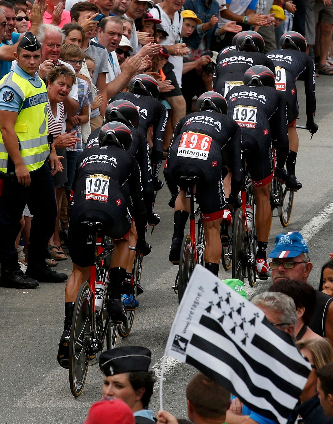 Tour de France, 9. etapa: tým Bora-Argon
