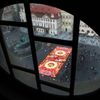 Koberec z begónií na Staroměstském náměstí